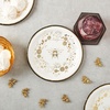 image:imageCR Gibson Honeycomb Hive Gold Foil Lunch Plates 8 Count TW1325361 MediumMedium