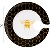 image:imageCR Gibson Honeycomb Hive Mingling Plate Set 49 Piece QAPS325361