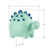 image:imageCarters BB123289B Dinosaur Ceramic Piggy Bank for Kids 8 W x 75 H