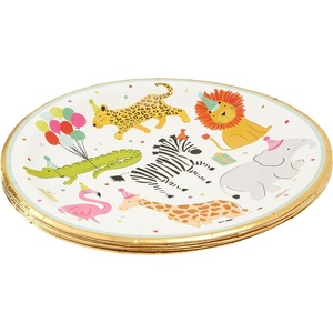 image:imageCR Gibson Party Animal Dinner Plates 8 Count TW1225362 Large