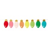 image:imageC R Gibson Kailo Chic Acrylic Daisy Flower Garland 5 Feet Long MulticolorHoliday Lights