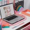image:imageCR Gibson Desk Pad Leatherette Protector Blotter for Laptop Computers Keyboards MousePadKailo Chic Colorblock