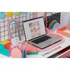 image:imageCR Gibson Desk Pad Leatherette Protector Blotter for Laptop Computers Keyboards MousePadKailo Chic Colorblock