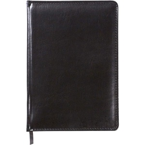 image:imageCR Gibson Large Black Leather Journal Notebook 65 x 9 192 Pages