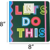 image:imageCR Gibson J3N1S25650 Signature N Squared Big Ideas 3in1 Blank Dot Grid and Lined Journal with 480 Pages 85 x 85 MulticolorLets Do This