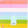 image:imageCR Gibson J3N1S25650 Signature N Squared Big Ideas 3in1 Blank Dot Grid and Lined Journal with 480 Pages 85 x 85 MulticolorStriped