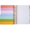 image:imageCR Gibson MJN225500 Signature Checkerboard Twin Wire 3in1 Blank Dot Grid and Lined Journal with 480 Pages 85 x 85 MulticolorCheckerboard