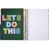 image:imageCR Gibson MJN225500 Signature Checkerboard Twin Wire 3in1 Blank Dot Grid and Lined Journal with 480 Pages 85 x 85 MulticolorStripes