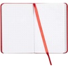 image:imageCR Gibson Red Diamond Leatherette Small Journal Notebook for Girls 35 W x 55 L 192