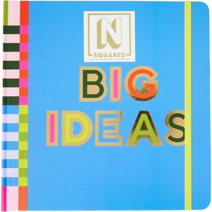image:imageCR Gibson J3N1S25650 Signature N Squared Big Ideas 3in1 Blank Dot Grid and Lined Journal with 480 Pages 85 x 85 MulticolorBig Ideas