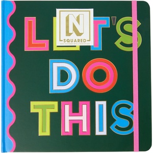 image:imageCR Gibson J3N1S25650 Signature N Squared Big Ideas 3in1 Blank Dot Grid and Lined Journal with 480 Pages 85 x 85 MulticolorLets Do This