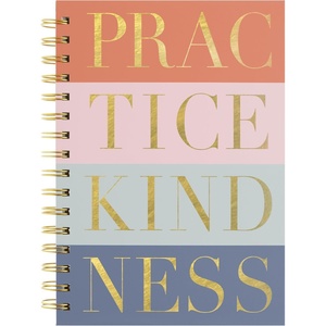image:imageCR Gibson Romantic Floral Spiral Notebook and Pen Set 160 pgsStripes
