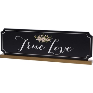 image:imageCR Gibson True Love Wedding Table Sign 14 W x 5 H