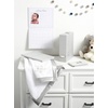 image:imageCR Gibson B224591 First Year Gender Neutral Baby Memory Book 875 W x 113 H Gray and Silver