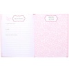 image:imageCR Gibson Pink and White Sweet Baby Girl Bound First Five Years Baby Book 64pgs 10 W x 1175 HPink  White