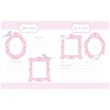 image:imageCR Gibson Pink and White Sweet Baby Girl Bound First Five Years Baby Book 64pgs 10 W x 1175 HPink  White