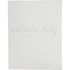 image:imageCR Gibson B224591 First Year Gender Neutral Baby Memory Book 875 W x 113 H Gray and Silver