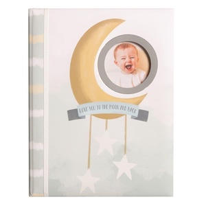 image:imageCR Gibson B223934 Love You to The Moon and Back Gender Neutral Baby Memory Book 88 W x 112 H