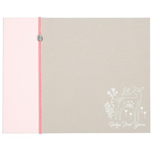 image:imageCR Gibson Pink Deer Babys First Year Memory Book 125 W x 975 H 64 PagesPink Deer