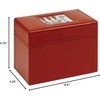 image:imageCR Gibson Recipe Card File Box Comes With 40 4 by 6 Blank Recipe Cards 65 W x 475 L x 425 HRecipe File Box