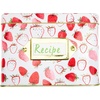 image:imageCR Gibson Recipe Card and Box Set  Vintage Style Tin Recipe Box with 40 Cards and 12 Dividers 42 x 66 ForageStrawberry Fields