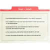 image:imageCR Gibson Recipe Card and Box Set  Vintage Style Tin Recipe Box with 40 Cards and 12 Dividers 42 x 66 ForageStrawberry Fields