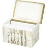 image:imageCR Gibson Rustic Recipe Box with Tab Dividers and Coordinating Recipe Cards 53pc 65 W x 475 H x 425 D