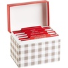 image:imageCR Gibson TW1322698 Pink and Gold Geometric Pattern Disposable Lunch Paper Plates 8pcs 8 D