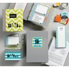 image:imageCR Gibson White Blue Striped Recipe Box with Tab Dividers and Coordinating Recipe Cards 53pc 65 W x 475 H x 425 D