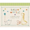 image:imageCR Gibson Animals Hello World Baby Calendar Baby First Year Tracker 11 W x 18 H92W x 04H
