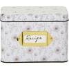 image:imageCR Gibson Recipe Card and Box Set  Vintage Style Tin Recipe Box with 40 Cards and 12 Dividers 42 x 66 ForageNight  Day Blush