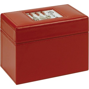 image:imageCR Gibson Recipe Card File Box Comes With 40 4 by 6 Blank Recipe Cards 65 W x 475 L x 425 HRecipe File Box