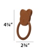 image:imageCR Gibson 100 Food Grade Silicone Bear Baby Teether for Infants 275 x 425 Multicolor