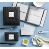image:imageCR Gibson Black Gourmet Recipe Box with Tab Dividers and Coordinating Recipe Cards 53pc 65 W x 475 H x 425 DInitial Gourmet