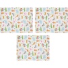 image:imageThe Gift Wrap Company 58189227 Party Animals Flat Gift Wrapping Paper Sheet Set 30 x 23 Multicolor 3 PiecesAnimals Multicolor