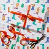 image:imageThe Gift Wrap Company 58189227 Party Animals Flat Gift Wrapping Paper Sheet Set 30 x 23 Multicolor 3 PiecesCowgirl Boots Multicolor