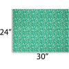 image:imageThe Gift Wrap Company 58189227 Party Animals Flat Gift Wrapping Paper Sheet Set 30 x 23 Multicolor 3 PiecesGreen Multicolor