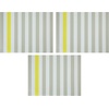 image:imageThe Gift Wrap Company 58189227 Party Animals Flat Gift Wrapping Paper Sheet Set 30 x 23 Multicolor 3 PiecesGrey  White  and Yellow