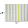 image:imageThe Gift Wrap Company 58189227 Party Animals Flat Gift Wrapping Paper Sheet Set 30 x 23 Multicolor 3 PiecesGrey  White  and Yellow