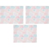 image:imageThe Gift Wrap Company 58189227 Party Animals Flat Gift Wrapping Paper Sheet Set 30 x 23 Multicolor 3 PiecesMulticolor Pastel