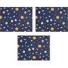 image:imageThe Gift Wrap Company 58189227 Party Animals Flat Gift Wrapping Paper Sheet Set 30 x 23 Multicolor 3 PiecesNavy Blue