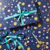 image:imageThe Gift Wrap Company 58189227 Party Animals Flat Gift Wrapping Paper Sheet Set 30 x 23 Multicolor 3 PiecesNavy Blue
