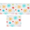 image:imageThe Gift Wrap Company 58189227 Party Animals Flat Gift Wrapping Paper Sheet Set 30 x 23 Multicolor 3 PiecesPom Pom White Multicolor