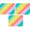 image:imageThe Gift Wrap Company 58189227 Party Animals Flat Gift Wrapping Paper Sheet Set 30 x 23 Multicolor 3 PiecesRainbow Multicolor