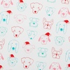 image:imageThe Gift Wrap Company 58189227 Party Animals Flat Gift Wrapping Paper Sheet Set 30 x 23 Multicolor 3 PiecesWhite Multicolor