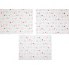 image:imageThe Gift Wrap Company 58189227 Party Animals Flat Gift Wrapping Paper Sheet Set 30 x 23 Multicolor 3 PiecesWhite Multicolor
