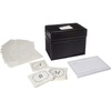 image:imageCR Gibson Black Gourmet Recipe Box with Tab Dividers and Coordinating Recipe Cards 53pc 65 W x 475 H x 425 DInitial Gourmet