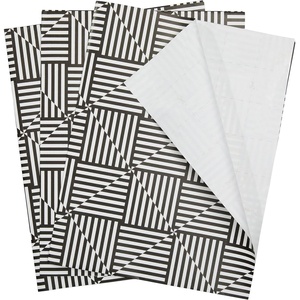 image:imageThe Gift Wrap Company 58189227 Party Animals Flat Gift Wrapping Paper Sheet Set 30 x 23 Multicolor 3 PiecesBlack and White