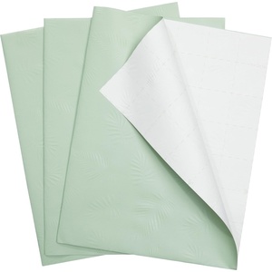 image:imageThe Gift Wrap Company 58189227 Party Animals Flat Gift Wrapping Paper Sheet Set 30 x 23 Multicolor 3 PiecesFern Sage Green