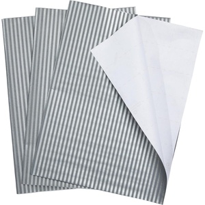 image:imageThe Gift Wrap Company 58189227 Party Animals Flat Gift Wrapping Paper Sheet Set 30 x 23 Multicolor 3 PiecesGrey and Silver